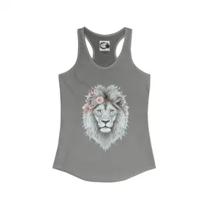 Misfit Marks Racerback Tank | The heart of a lion beats in the brave