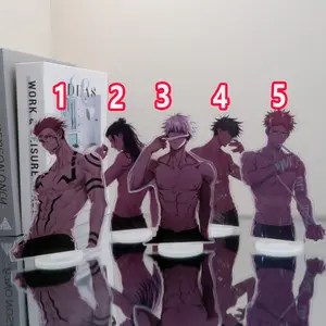 Jujutsu Kaisen Anime Acrylic Stand Gojo Satoru Figure Stand Peripheral Models Creative Desktop Displays Birthday Gifts for Girls Ornaments