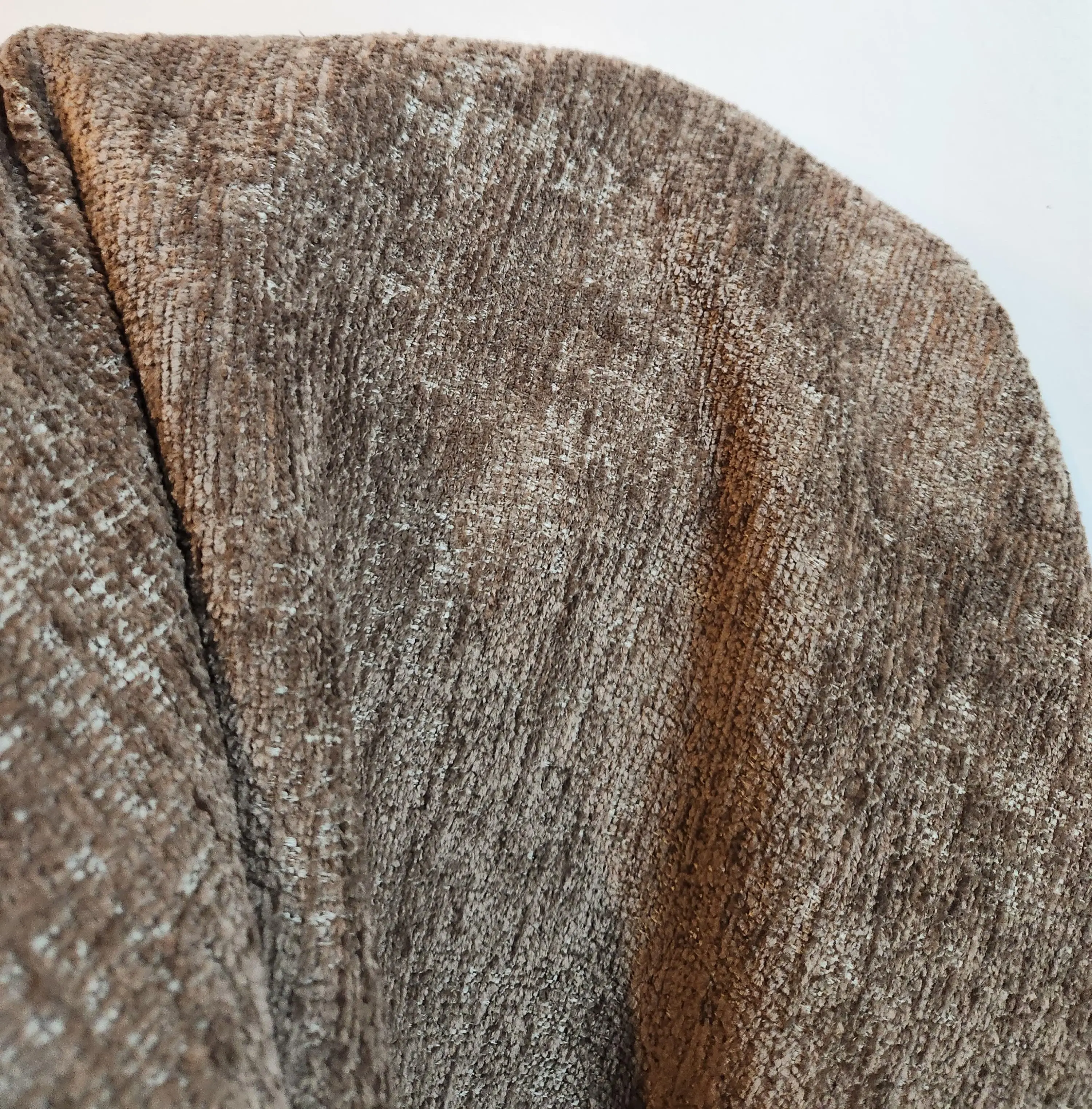 Premium Turkish Chenille Fabric in Nutmeg Color (55 inch width)