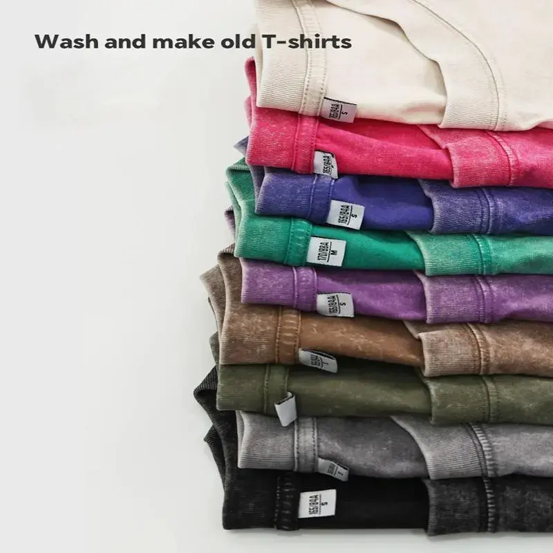 1/5 Pack Oversized Tshirts for Men Gym Vintage Heavyweight T Shirts Cotton Workout Acid Wash Baggy Tees 90s tees Casual American Short Sleeve T-shirt 1/5 Pack Oversized Tshirts for Men Gym Vintage Heavyweight T Shirts Cotton Workout Acid Wash Baggy Tees 90s tees Casual American Short Sleeve T-shirt