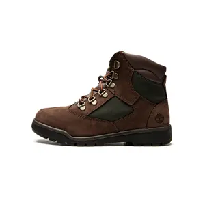 Junior 6 Inch Field Boot "Brown / Green" 44992