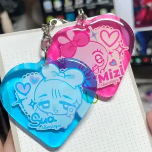 Anime ALIEN STAGE Ivan Till Ivti Cute Cartoon Character Acrylic Pendant Keychain Backpack Decoration