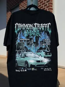 Common Traffic Mafia “F80” Luxe Tee - Baggy/Heavy Weight