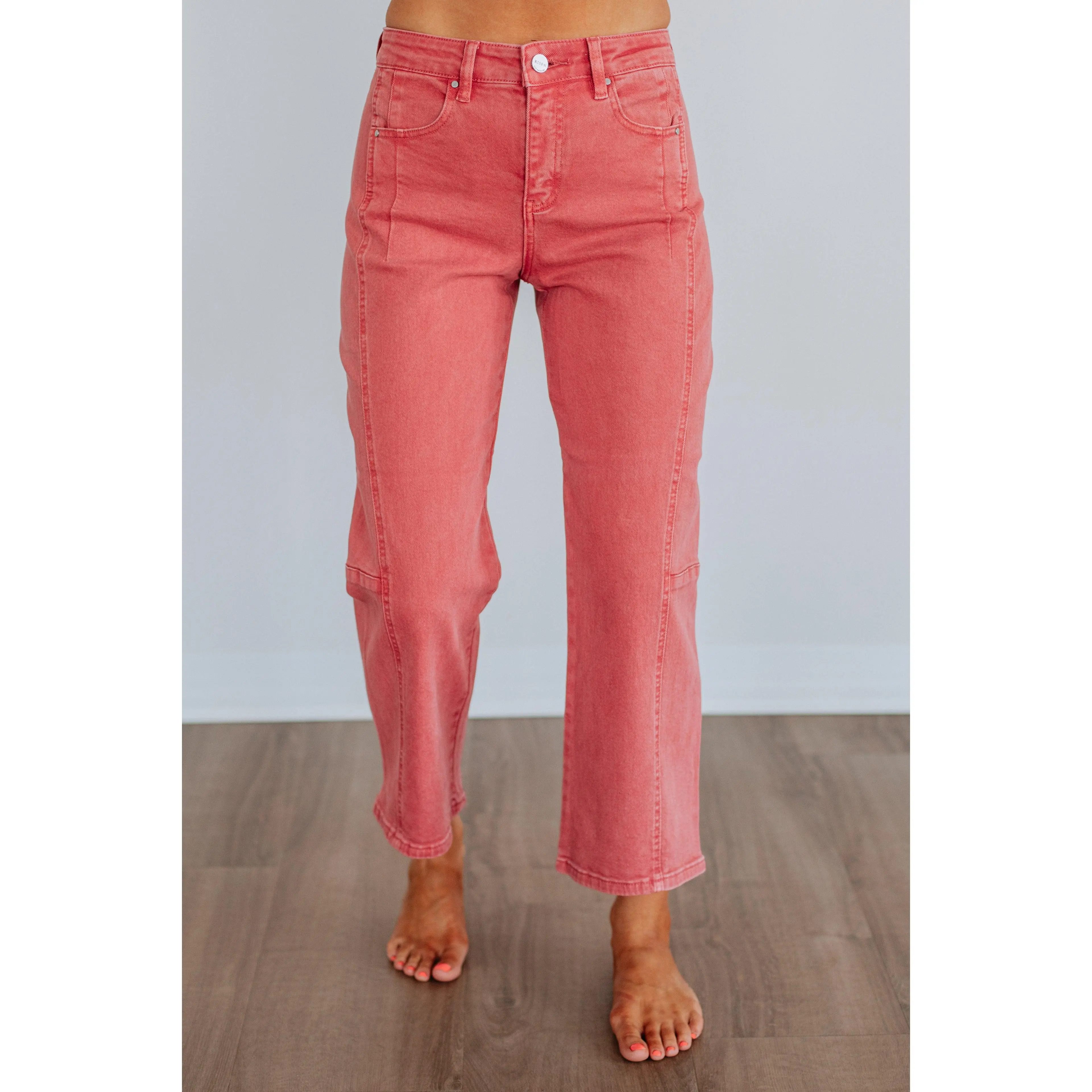 Milan Risen Jeans - Brick