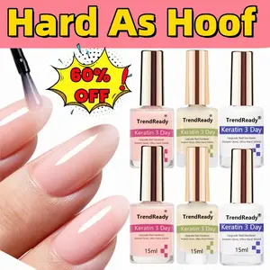 2pcs Nail Hardener for Weak Nails | Long Lasting & FastDryNail Protein Hardener for Weak Nails | Clear NailPolish BaseCoat Concealer Ridge Filler for Nails,Smoothes Nails, QuickAir Dry HEMA FreelHalloween, Nail Oil