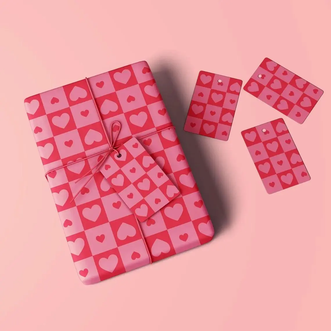 Heart Wrapping Paper, Heart Love Wrapping, Hearts Wrapping Paper, Valentines Wrapping Paper