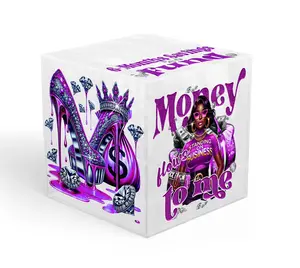 Stickers for 6 Months Saving Emergency Fund Smash Box UV DTF Stickers for DIY Customization of Acrylic Money Savings Box Challenge
