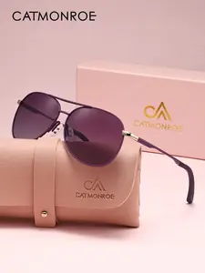 Catmonroe Lightweight Comfortable Party Polarized Sunglasses, Unisex Oval Frame, Fashion Decorative Tac Lenses, UV Protection, Holiday Gift