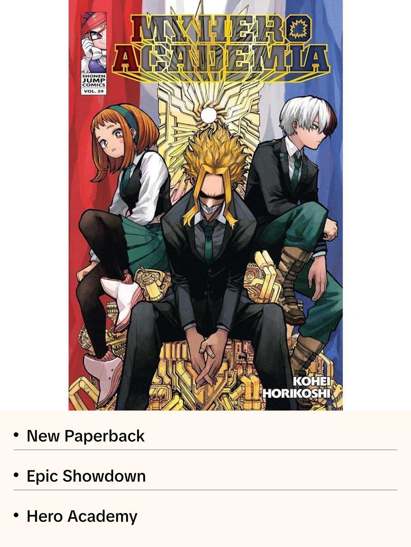 My Hero Academia, Vol. 39 (39) by Kohei Horikoshi