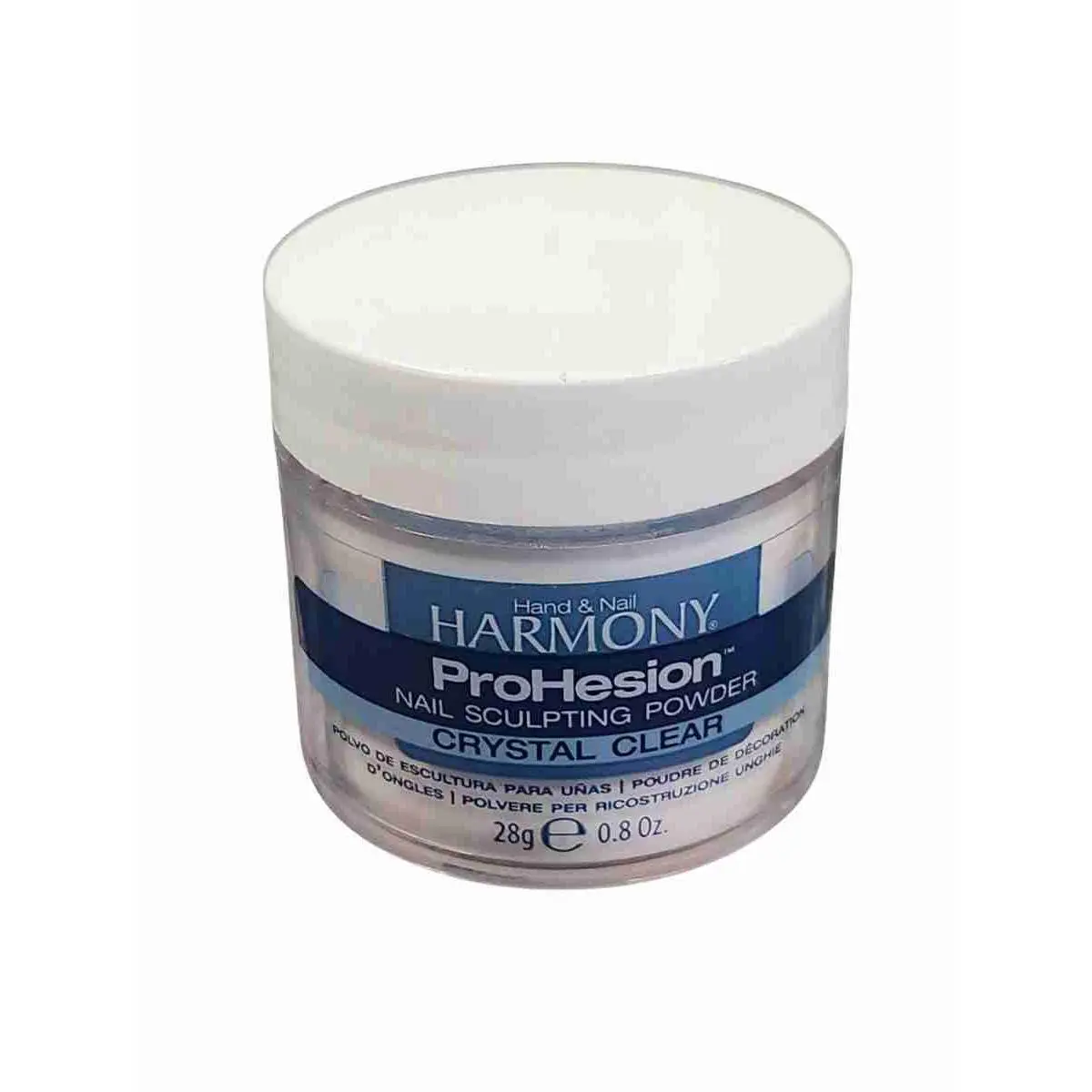 HARMONY ProHesion Nail Sculpting Powder, Bubble-Free & Self-Leveling Polymer for Professional Acrylic Manicure, 28g Jar, Nail Art, Acrylic Fake Nails