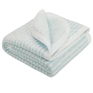 NTBAY Jersey Cotton Quilted Blanket: Breathable, Warm Design Suitable for Boys and Girls