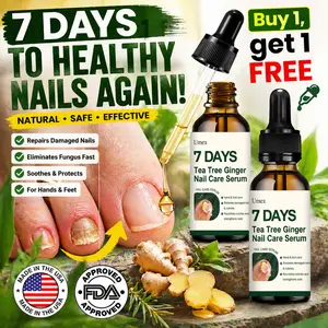 【Buy 1 Get 1 Free】Umex Toenail Fungus Treatment Extra Strength ,Antifungal Solution ,Triple Action Formula for Damaged Nails, Multi-Purpose Nail Repair,1 Fl Oz Manicure Therapy