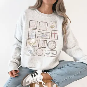 Made in USA, Christian Unisex Sweatshirt, Christian Shirt, Christian Apparel, Religious Shirt, Christian Aesthetic, Trendy Faith Apparel Gift, Christian Merch