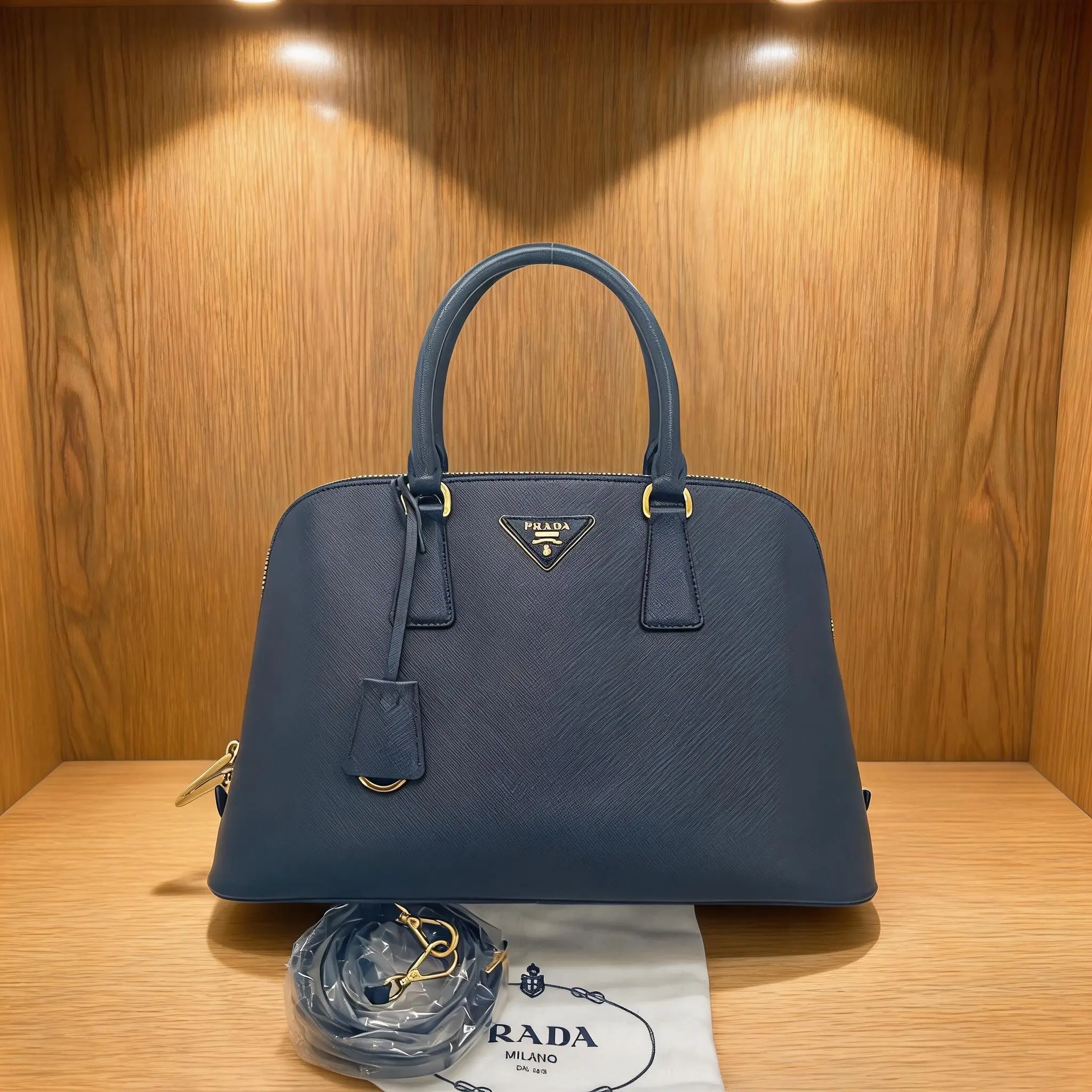 Pre-owned PRADA Leather Shoulder Bag I0737706621