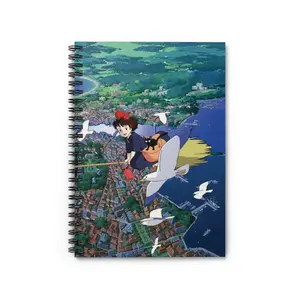 Everything's Ghibli Studio Accessories Store - (17 Special Designs) Kiki's Delivery Service Inspired Notebooks Anime Journal Ghibli Gifts Stationery Cute Notes Stationery