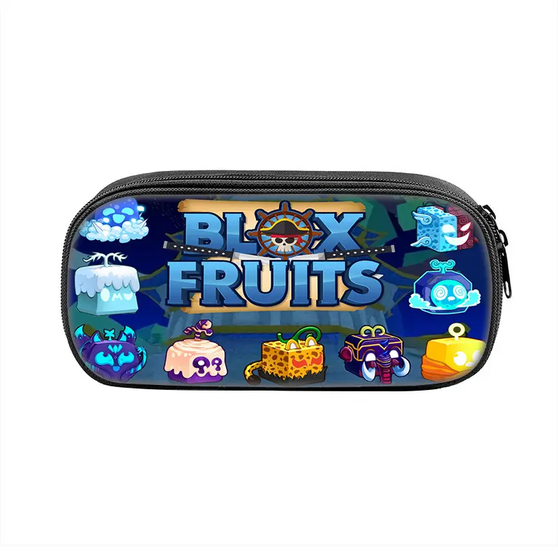2026 new game Roblox blox fruits printed pencil case, Devil Fruit small and medium pencils
