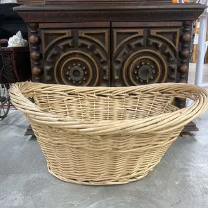 NATURAL WICKER BASKET
