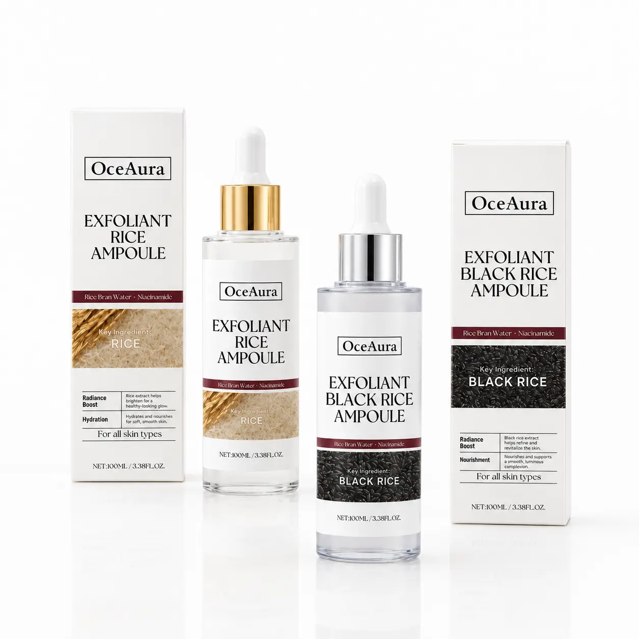 Buy 1 Get 1 Free Peel Shot Glow Rice Ampoule Duo-Serums for Brightening,Exfoliating,and Moisturizing-Suitable for All Skin Types  Hyaluronic Acid Pore Minimizing&Deep Moisture 2-Pack for Sensitive Skin, Daily Care Set dr gentle peeling dealsforyoudays
