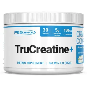 Creatine Monohydrate Powder with Epicatechin – Micronized Creatine for Muscle Growth, Strength, Recovery & Cognitive Support – Unflavored – 30 Servings