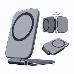 Foldable Magnetic Phone Holder, Adjustable Multi-Angle Mount for Safe Texting & Binge Watching, Sleek Portable Tech Gadget, Must-Have Mobile Accessory, Phone Accessories, Magnetic Phone Mount