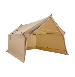 Camping  Tent 2 Person, Waterproof Winter Tent with Stove Jack, 4 Season Cabin Tent for Hiking Backpacking Fishing Hunting 2 Persons Zipper