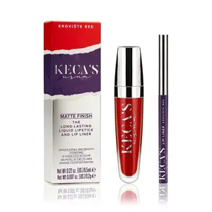 Kroviste Red Matte Finish - The Long-lasting Liquid Lipstick And Lip Liner