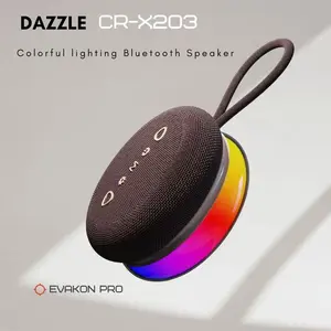 Portable Bluetooth Speaker with Heavy Bass - Wireless Outdoor Mini Magnetic Speaker, Waterproof Compact Design for Hiking/Camping/Travel Audio Black Smartphone