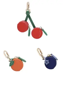 Cute Fruit Bag Charm Stylish Backpack Charm Adorable Keychain Accessory for Bags and Backpacks Perfect Gift for Fruit Lovers All Season Casual Style