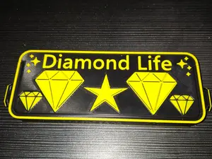 Diamond art tray dual compartment