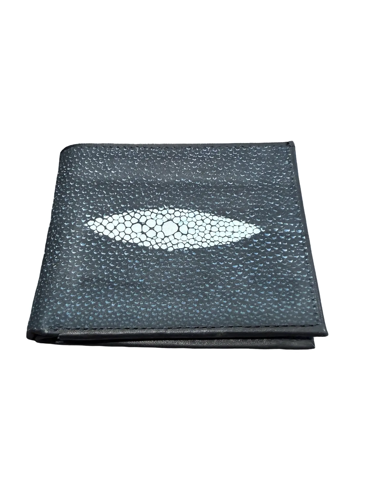 Billetera de Mantarraya de Piel Men’s Leather wallet with Stingray Animal Print
