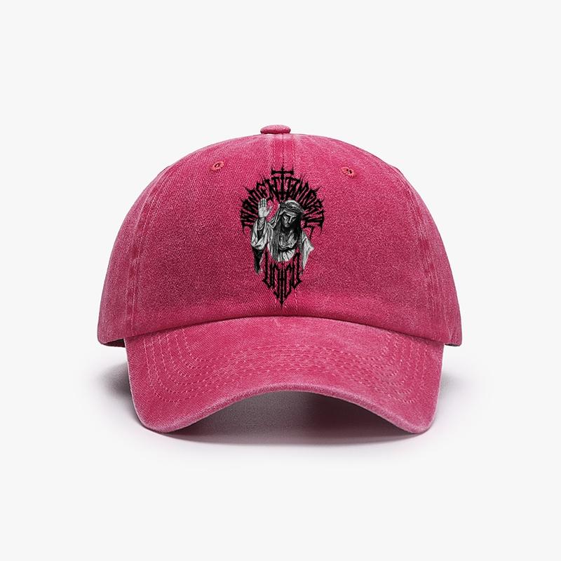 Christian Clothing   Unisex Street Baseball Cap 80s 90s Pattern Anime Hat Men Gift Snapback Fitted Vintage Denim Fabric Iconic Logo Heat Transfer Print Green Dragon Ball Detail