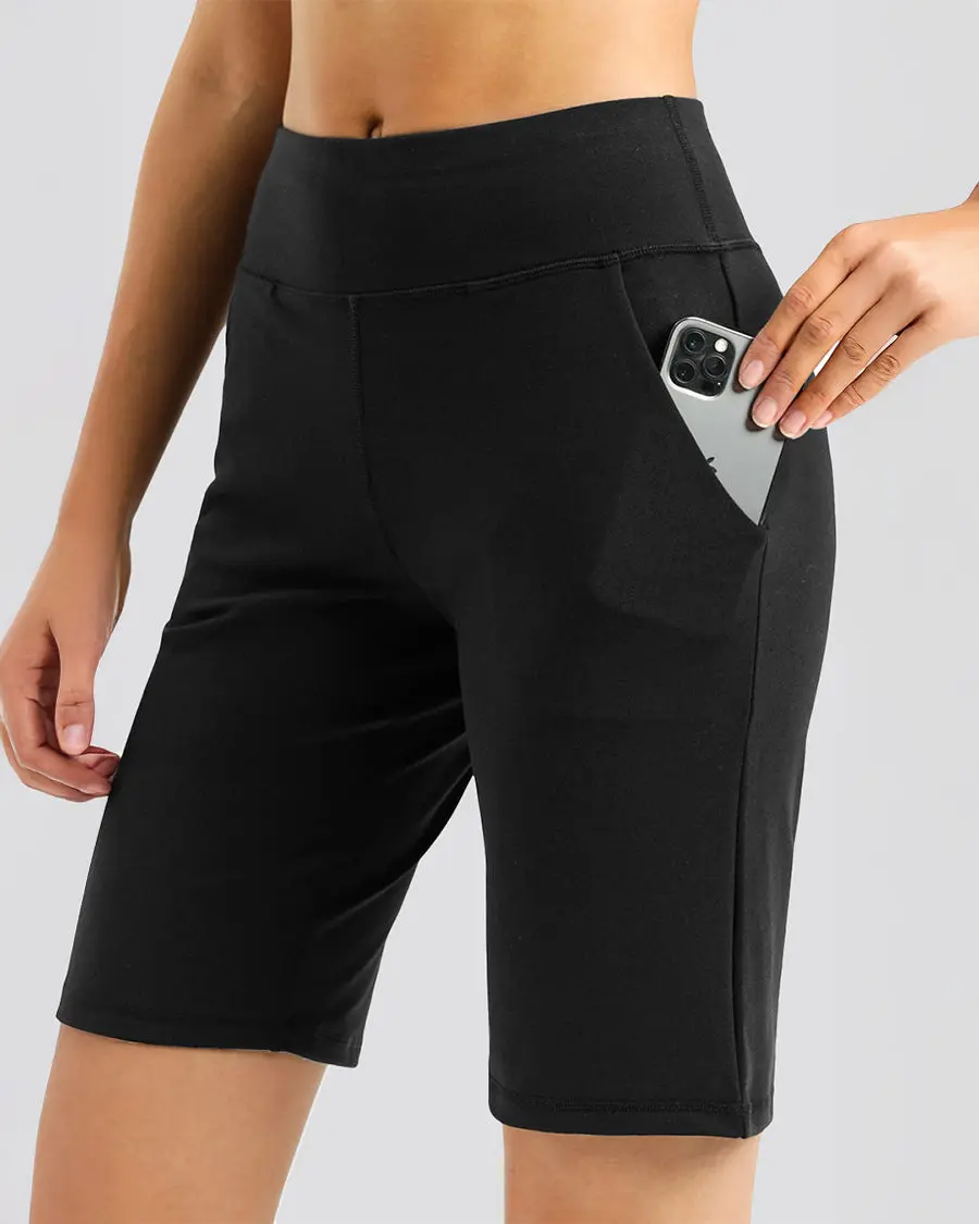 Bermuda High Waistband Shorts 10"