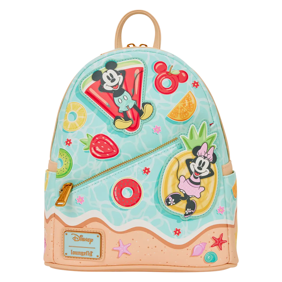 Mickey & Minnie Beach Fun Mini Backpack