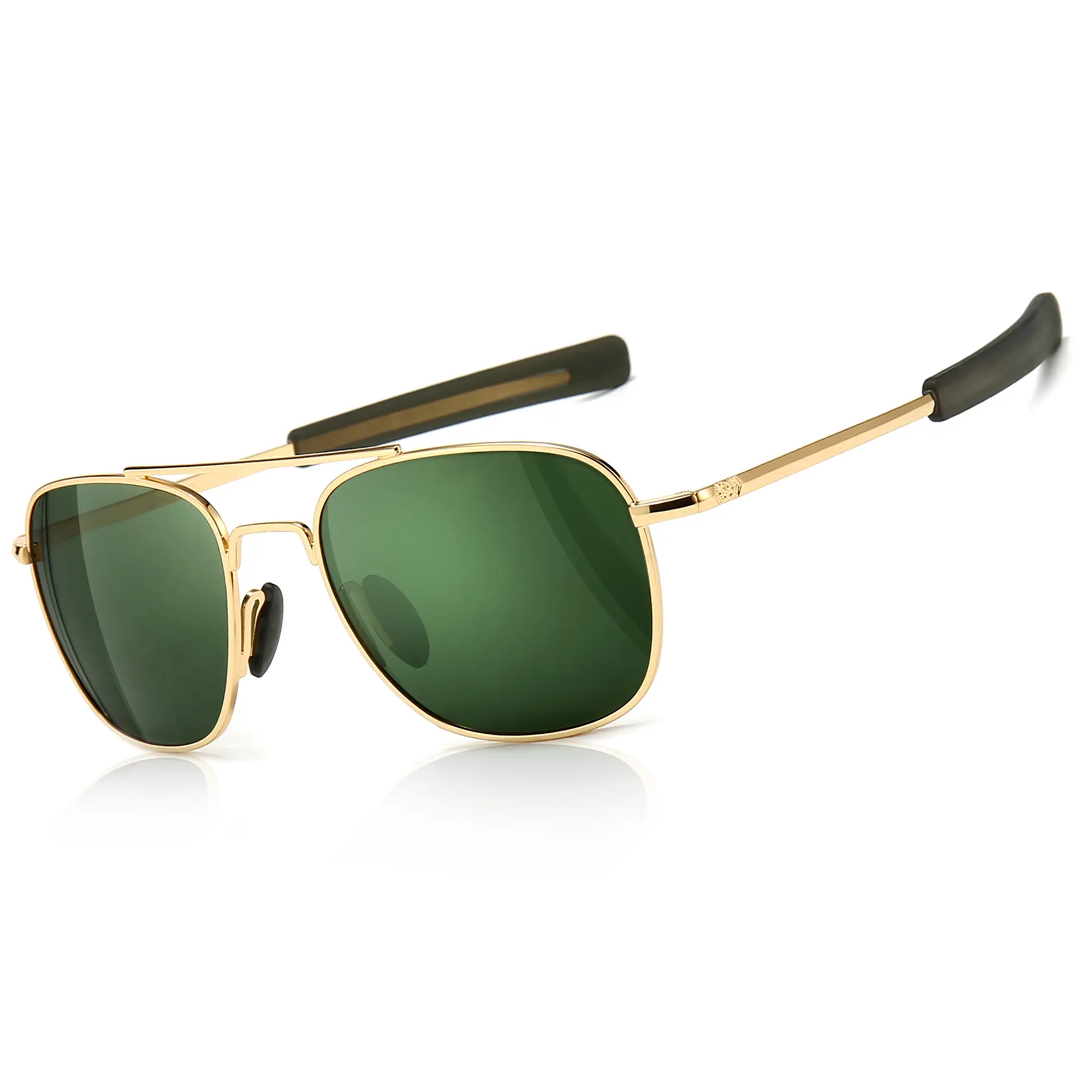 Gold Frame/Dark Green Lens