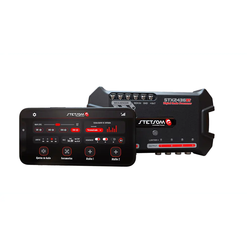 Stetsom STX2436 Bluetooth Digital Processor
