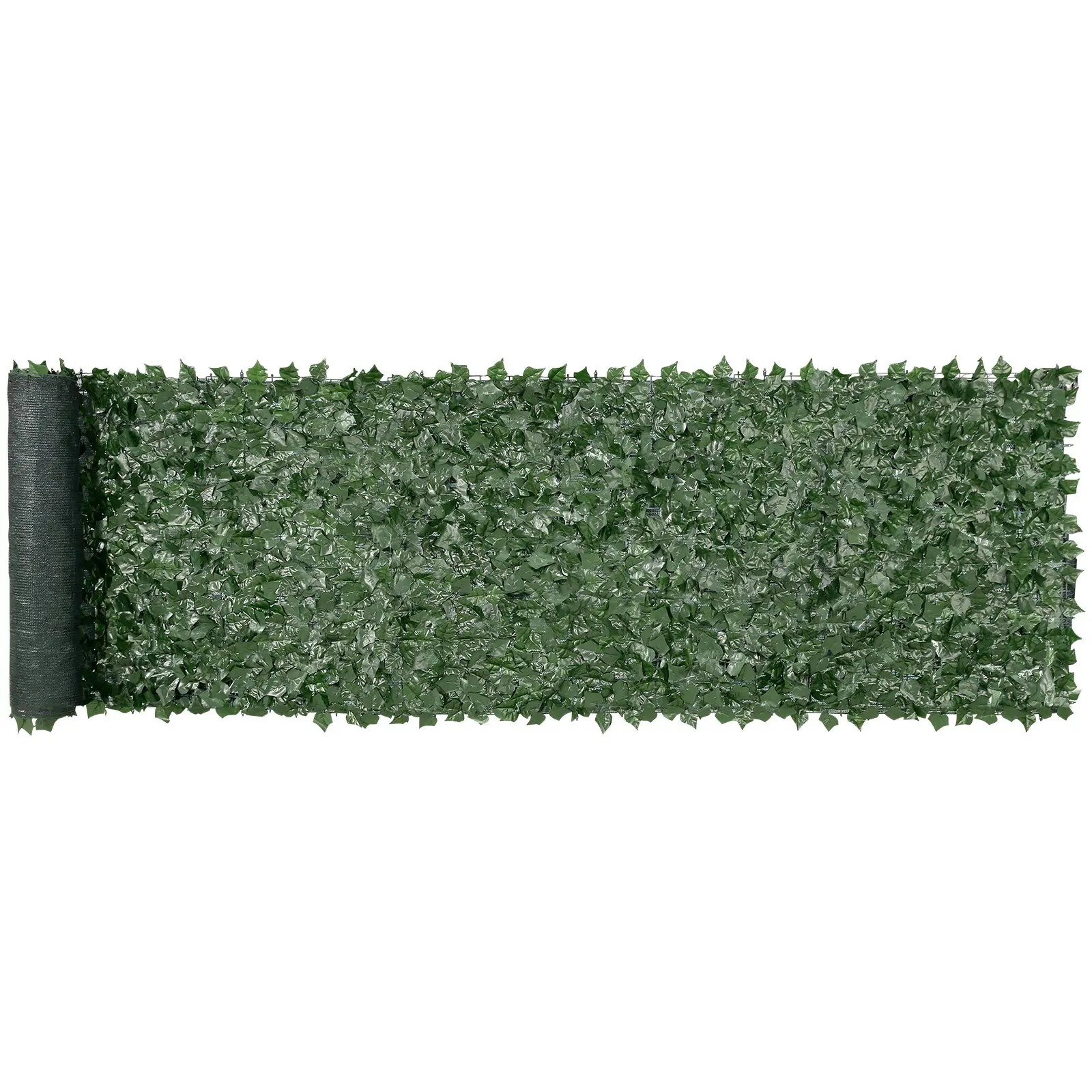 【DealsForYouDays】VEVOR Ivy Privacy Fence, 39 x 158in Artificial Green Wall Screen, Greenery Ivy Fence with Mesh Cloth Backing and Strengthened Joint, Faux Hedges Vine Leaf Decoration for Outdoor Garden, Yard, Balcony