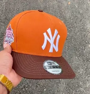 New York Yankees NY Logo White 9FORTY Snapback Hat, Adjustable Curved Brim Cap, Streetwear Baseball Unisex