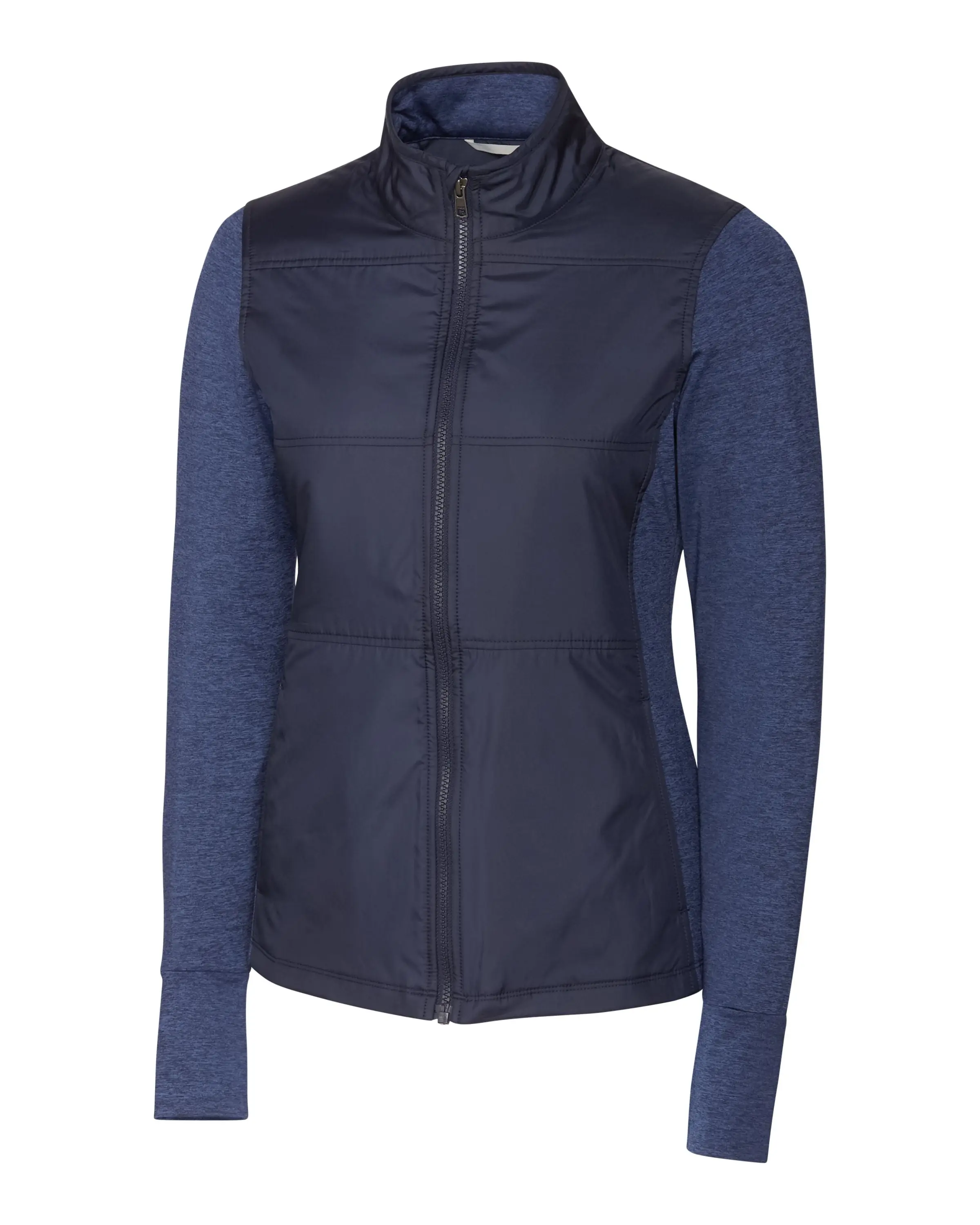 Cutter & Buck Stealth Hybrid Quilted Women's Full Zip Windbreaker Jacket