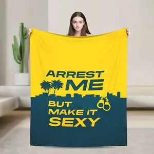 Soft Warm Blankets Decorative The Rookie TV Show  Throw Blanket Bedspread For Couch Chair Sofa Bed Novelty Sofa Bed Cover  Skin-friendly and lightweight