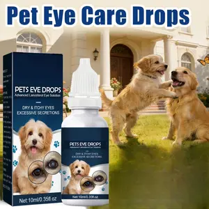 TrueRelief Pet Eye Care Liquid, Gentle Moisturizing Hydrating Drops for Dogs & Cats - Reduces Tears, Buildup & Supports Clear Eyes for Daily Use