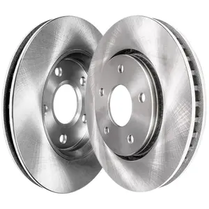 Front Brake Pads & Disc Rotors Kit – Performance Upgrade Accessory Full Set for Toyota Corolla Matrix Scion xD Vibe 10th Gen, High Friction Durable Automotive Brake System Replacement