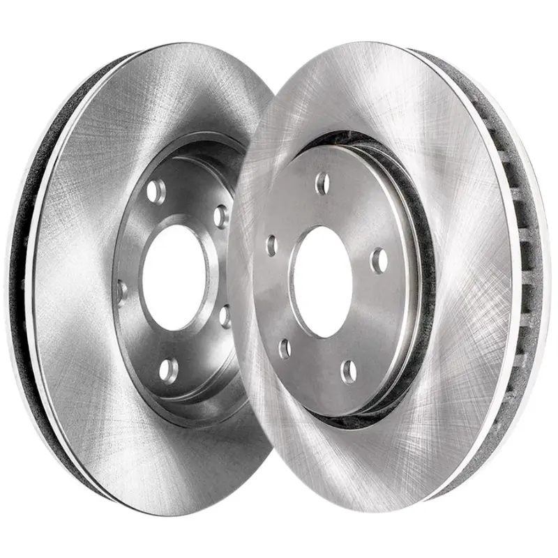 Front Brake Pads & Disc Rotors Kit – Performance Upgrade Accessory Full Set for Toyota Corolla Matrix Scion xD Vibe 10th Gen, High Friction Durable Automotive Brake System Replacement