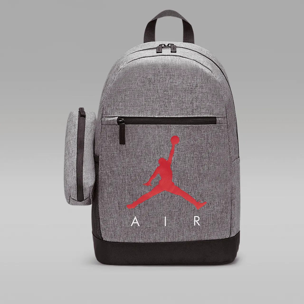 Nike Air School Backpack Carbon Heather 9A0503-GEH — Everyday Backpack, Spacious School and Travel Bag, Durable Carryall, Adjustable Shoulder Straps, Multiple Storage Compartments, Lightweight Design, Casual Lifestyle Backpack for School, Work
