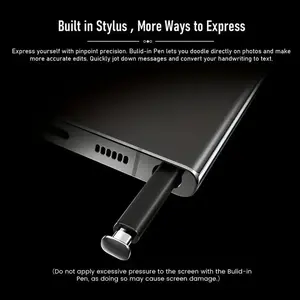 S25 Ultra Unlocked 5G Smartphone, 12GB+512GB, 6800mAh Battery, Fast Charging Capability, Android 14 System, 108MP+48MP Camera, Face & Fingerprint Unlock | Dual SIM | Autofocus | Built-in Pen | Card Port