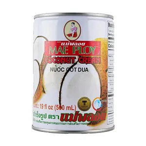 MAE PLOY Thai Coconut Milk 19 fl oz for DIY Drinks Baking Desserts and Thai Cuisine