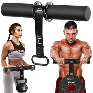 Forearm Strengthener & Wrist Roller Forearm Exerciser - Adjustable Forearm Strength Trainer with Thickened Anti-Slip Grip Handles, Ideal for Boosting Grip Strength & Muscle Building