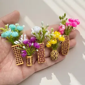 10pcs Mini Realistic Fake Food Set, Artificial Fruit & Vegetable Toys, Perfect for Kids Role Play & Educational Games, Miniature Set