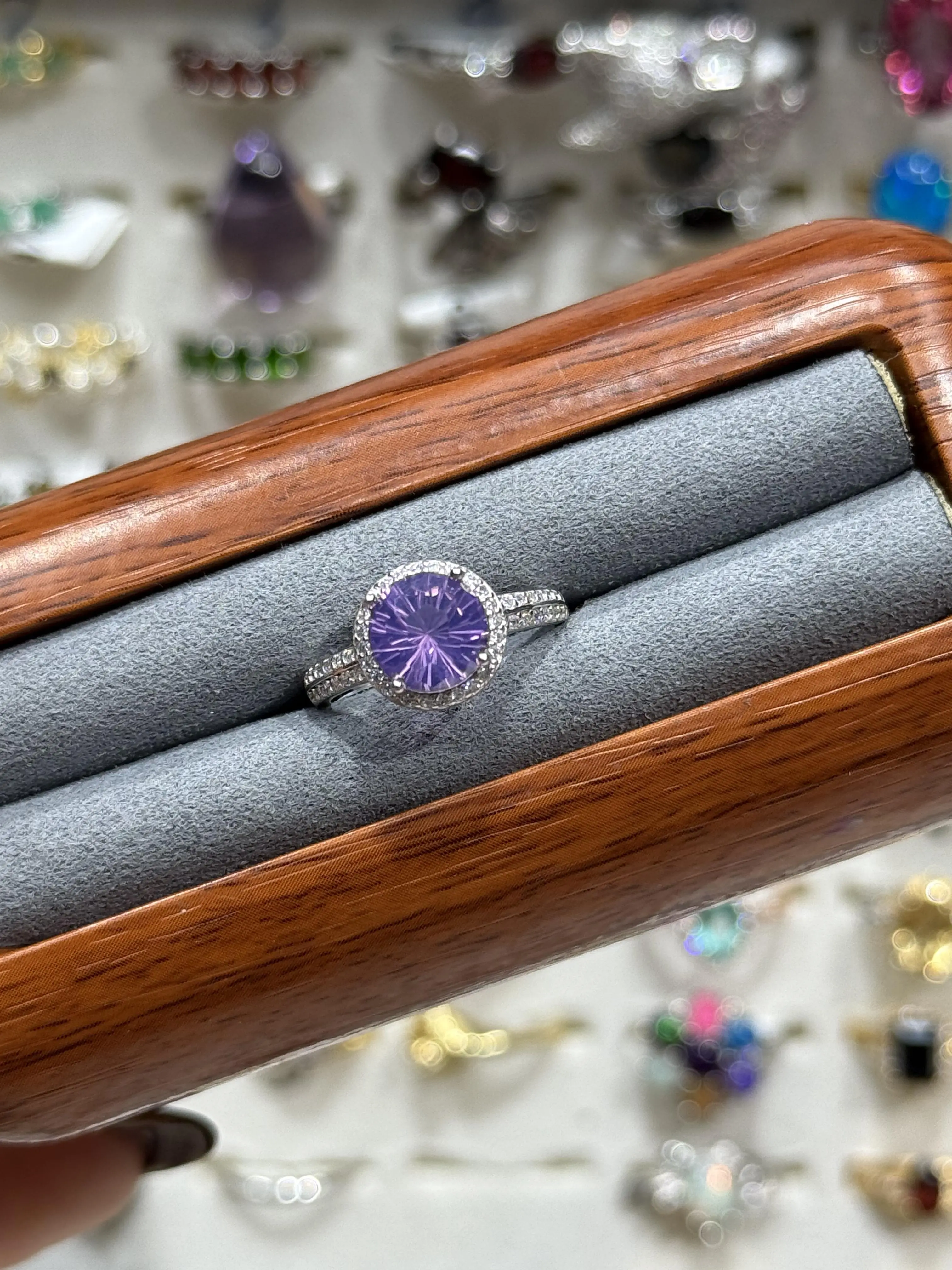 Iries(14894)gc.Lavender amthyst s925
