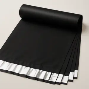 Metronic Poly Mailers 10x13 (100pcs, Black) Shipping Bags for Clothing & Small Business Waterproof, Tear-Resistant, Self-Seal Packing Envelopes