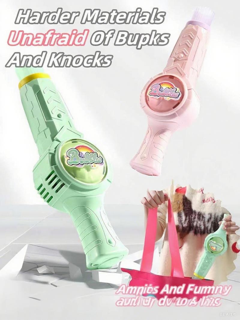 Fog Bubble Machine, Rechargeable Automatic Electric Smoke Bubble Machine, Magic Smoke Bubble Maker, Colorful Lights & Music, Bubble Fog Game for Parties, Beaches, Summer.Gift for Boys, Girls